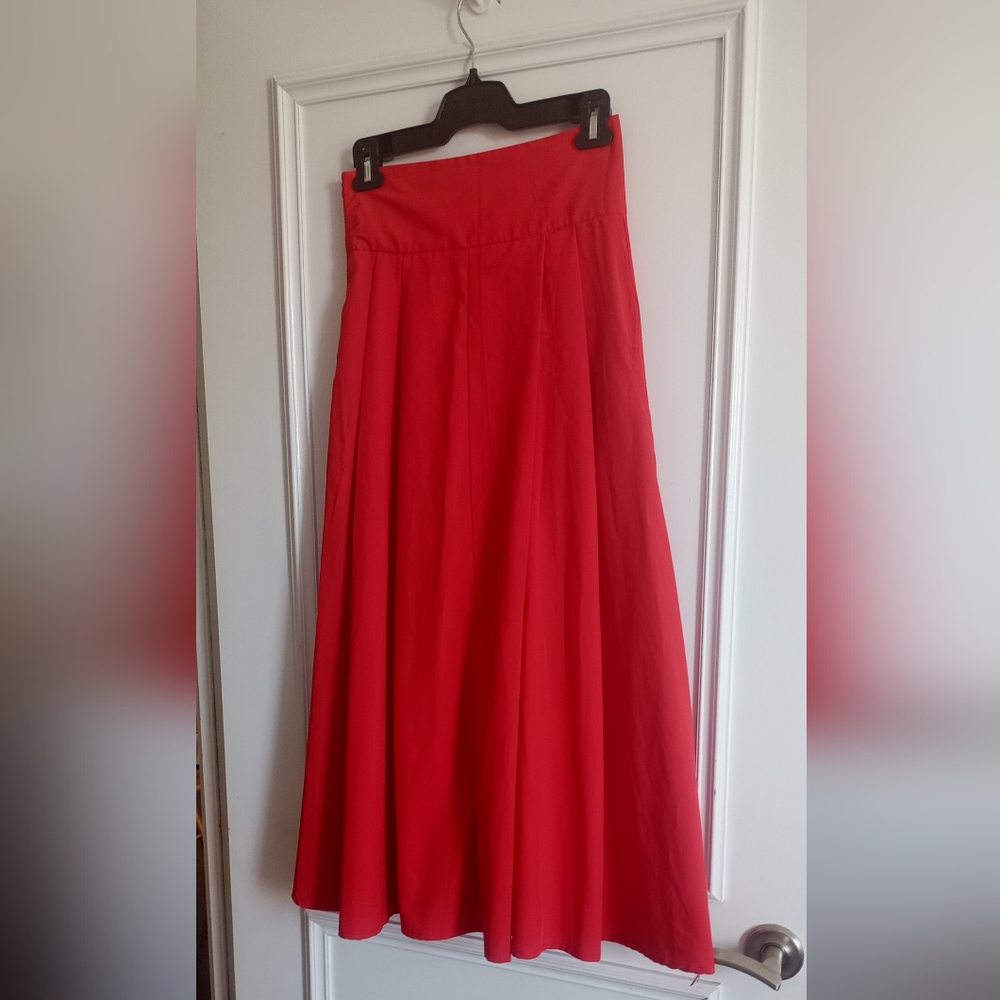 💃💕Red Long Skirt
